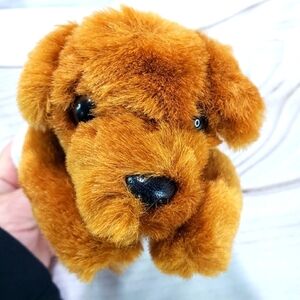 Animal Fair Duke Red Dog Plush Stuffed Toy Bushs Best Baked Beans Promo 7" 1999